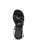 Geox Ledersandalen Maddalusia Schwarz