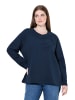 Ulla Popken Sweatshirt in marine