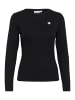 SAINT TROPEZ Langarm-Bluse ZisteSZ Fitted in Black