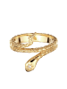 Elli Ring 925 Sterling Silber Schlange in Gold