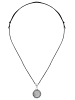mantraroma 925er Silber - Kettenanhänger (L) 18 x (B) 31 mm mit Rosenquarz