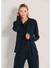 MADELEINE Elegante Jersey-Jacke mit Schalkragen in marine / schwarz