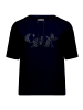Betty Barclay Sweatshirt mit Stehkragen in dunkelblau
