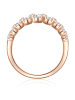 Trilani Ring Sterling Silber Zirkonia in roségold