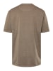 John F. Gee Kurzarm T-Shirt in braun grau