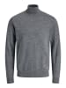 Jack & Jones Rollkragenpullover in Medium Grey Melange