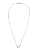 Elli Halskette 925 Sterling Silber Anker in Gold