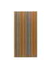 neu.holz Akustik Wandpaneel Vang in Braun (H)120cm (B)60cm (T)2.1cm