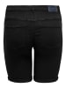 ONLY Carmakoma Jeans-Shorts in Black