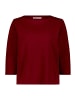 BETTY & CO Casual-Shirt mit Struktur in Fall Burgundy