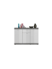 ebuy24 Sideboard Scout Grau 120 x 37 cm