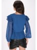 faina Damen Blouse in Blau