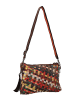 gaya Women Satchel in Brown Multicolor