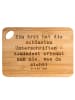 Mr. & Mrs. Panda Holzbrettchen Spruch Arzt Unterschrift mit Spruch in Braun