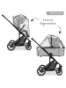 Osann Kombi-Kinderwagen Juntos bis 22 kg belastbar in schwarz