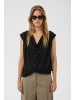Soaked in Luxury Jerseytop SLHanadi Gerade Passform in Black
