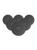 Villeroy & Boch 6er Set Kaffee-Untertassen Manufacture Rock - Mickey Mouse ø 15,4 cm in schwarz