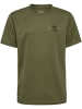 Hummel Hummel T-Shirt Hmlactive Multisport Kinder Atmungsaktiv Schnelltrocknend in OLIVE NIGHT