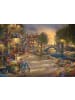 Schmidt Spiele Amsterdam Puzzle 1.000 Teile | Erwachsenenpuzzle Thomas Kinkade Collection