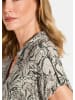GOLDNER Kurzgröße:  Blusenshirt mit Paisley-Muster in stein / gemustert