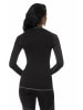 Mey Rundkragen Langarmshirt für Damen in schwarz