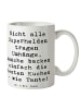Mr. & Mrs. Panda Kaffeepott Spruch Super Tante mit Spruch in Weiß