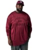 STHUGE Kurzarm T-Shirt in dunkel kirschrot