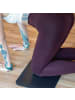 Divasya Yoga Knie Pad in Schwarz - 64 x 33 x 0,5cm
