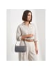 Lazarotti Bologna Leather Pochette Schultertasche Leder 22 cm in grey