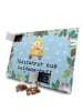 Mr. & Mrs. Panda Adventskalender Taxifahrer Leidenschaft mit Spruch in Eisblau