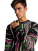 Carlo Colucci Strickpullover Comparato in Schwarz