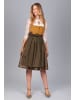 Edelnice Midi Dirndl Hanna Cord Gelb in gelb