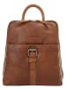SPIKES & SPARROW Rucksack echt Leder in cognac