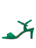 Tamaris Riemchensandaletten in Grün