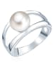 Valero Pearls Ring aus Sterling Silber mit Süßwasser-Zuchtperle in silber