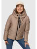 Navahoo Steppjacke Krümelein in Taupe Grey