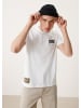 QS T-Shirt in 01D0_weiß