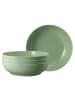 Seltmann Weiden 4er Set Foodbowls Beat Color Glaze in ø 25,5 cm in Salbeigrün