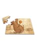 Mr. & Mrs. Panda Puzzle Hund Keks Design ohne Spruch in Weiß