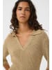 Soaked in Luxury Strickpullover SLDuena Gerade Passform in Reed Yellow Melange