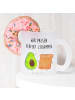 Mr. & Mrs. Panda Tee Tasse Avocado Toast mit Spruch in Transparent