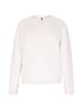 DreiMaster Herren Sweatshirt in Wollweiss Melange