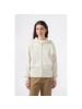 Champion Longsleeve Full Zip Hoodie Sweatshirt in Weiß9582