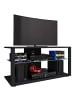 ebuy24 TV Tisch FolasL 3 Schwarz 90 x 41 cm