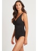 Sea Level Essentials Cross Front Multifit One Piece in BLACK