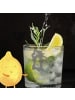 Mr. & Mrs. Panda Blümchentailglas Axolotl Tequila mit Spruch in Transparent