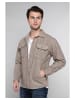 CARISMA Shacket Hemdjacke mit Seitentaschen in Beige