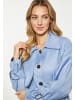 faina Damen Mantel in Hellblau