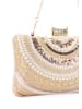 gaya Women Clutch in Rose Gold