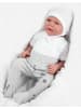 TupTam Unisex Baby Erstlingsmütze zum Binden 2er Pack in weiß